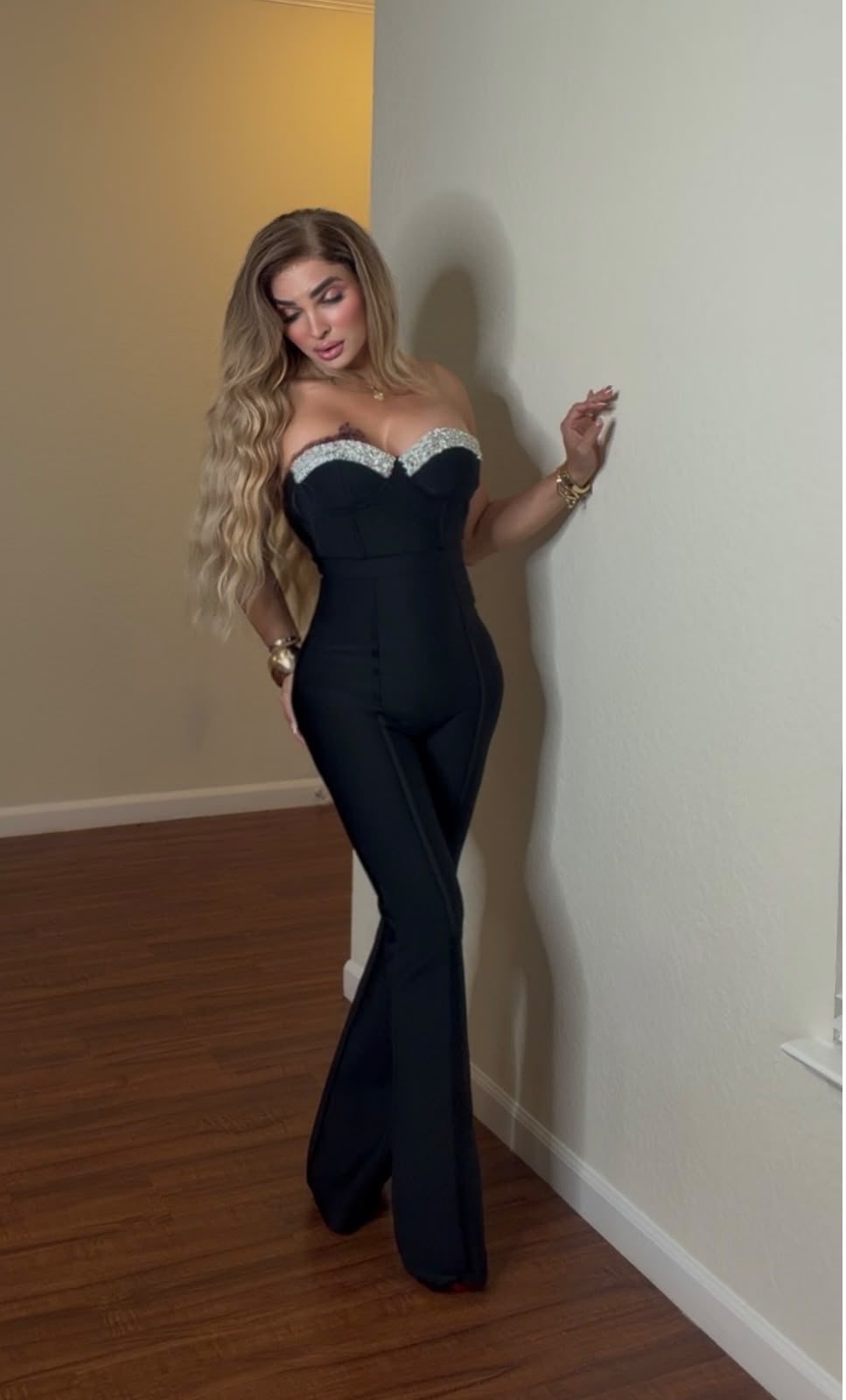 Bandage jumpsuit