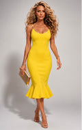 Trina sunshine Mermaid Midi Dress