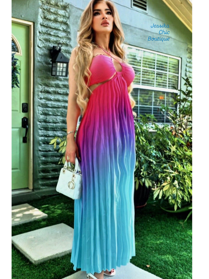 Chantel bliss  Ombre Maxi Dress