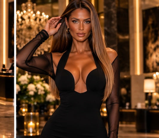 Camila Luxe Bodycon Mini Dress