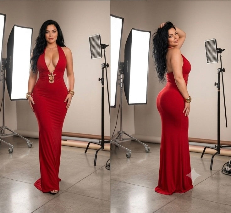 Chux Temptation Maxi Dress

Description: