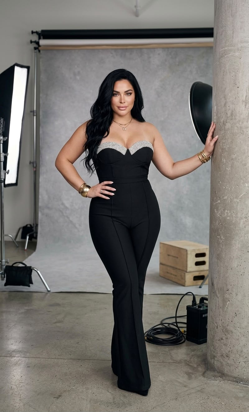Bandage jumpsuit